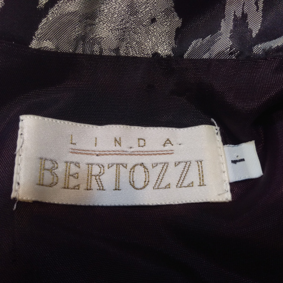 OOAK EUC Brocade mandarin collar sleeveless top S - Picture 6 of 7